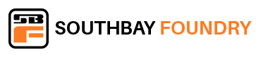 South Bay Foundry Logo White Transparent
